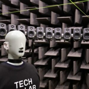 Acoustics chamber testing equipment